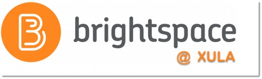 Brightspace @ XULA logo